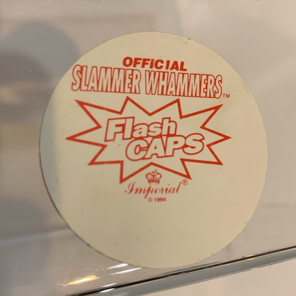 Pure Poison holographic FLASH CAP Pog Slammer Whammer - Picture 2 of 5